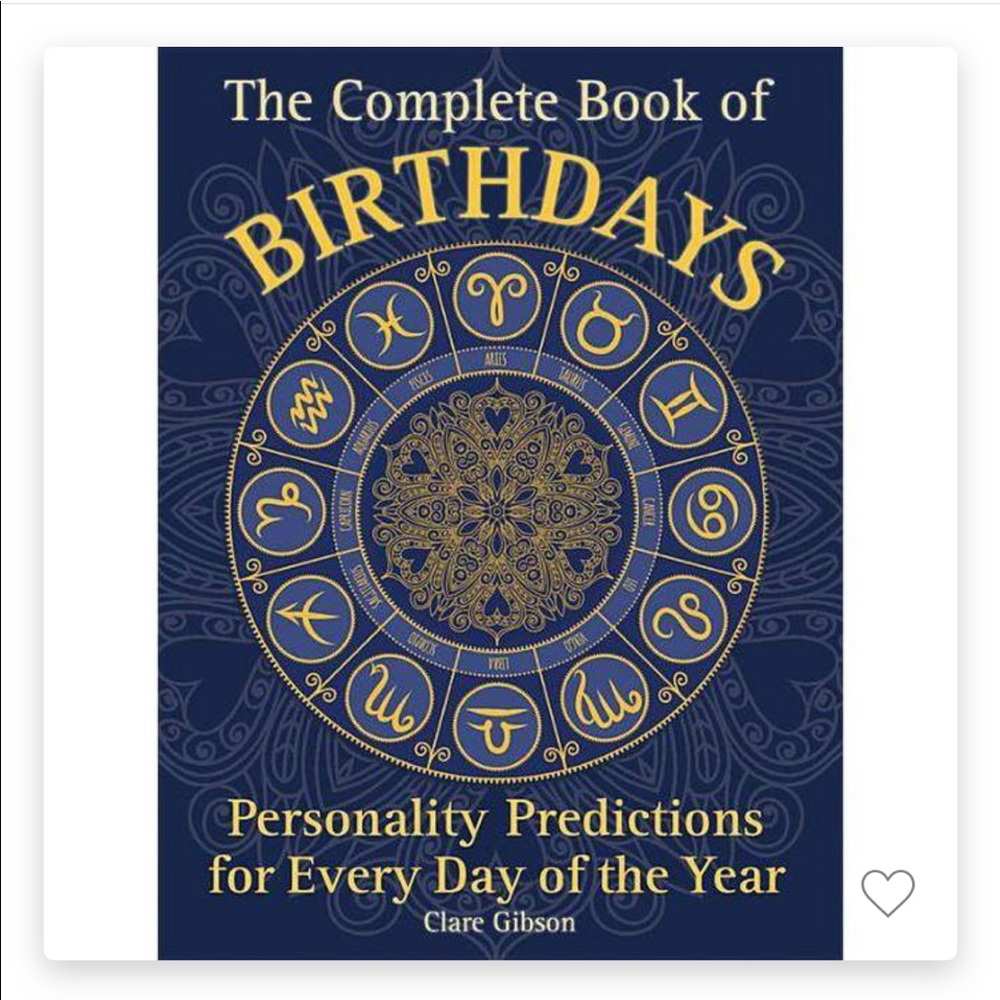 ✨The Complete Book of Birthdays Astrology Book✨
